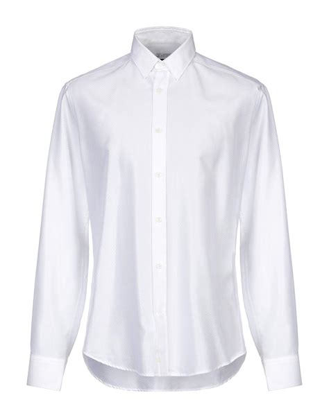 versace classic v2 white shirt|Versace formal shirts.